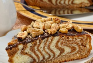 Пирог "Зебра"