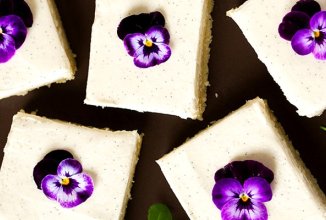 Ванильное пирожное