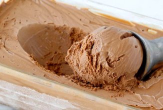 Шоколадное мороженное