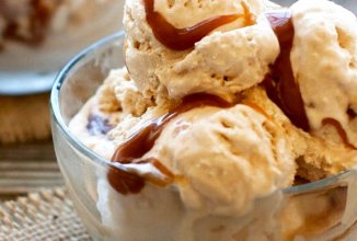 Карамельное мороженное