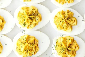 Яйца, фаршированные желтком