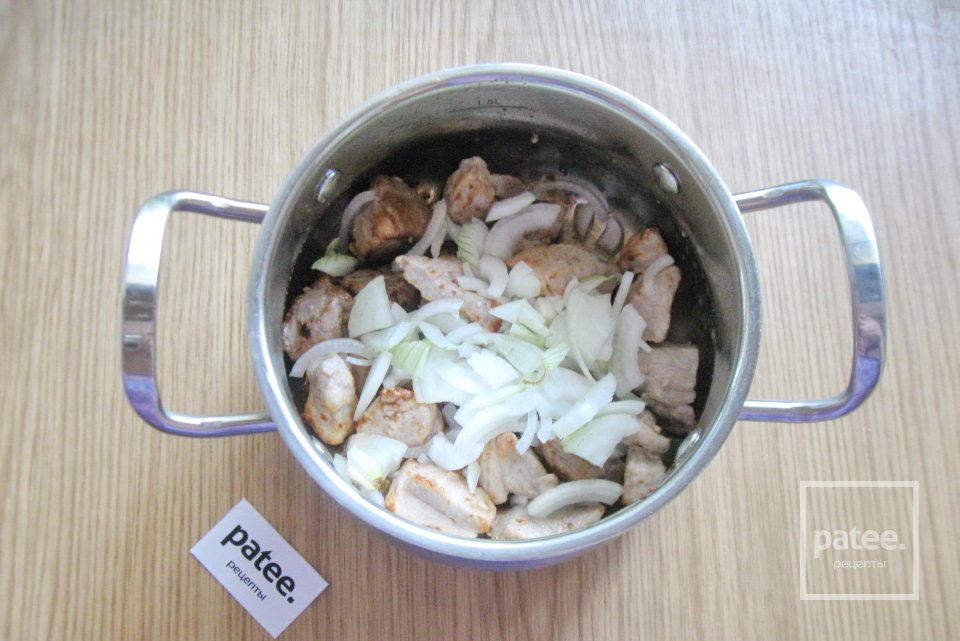 Тушеная свинина "Солянка" - Шаг 5