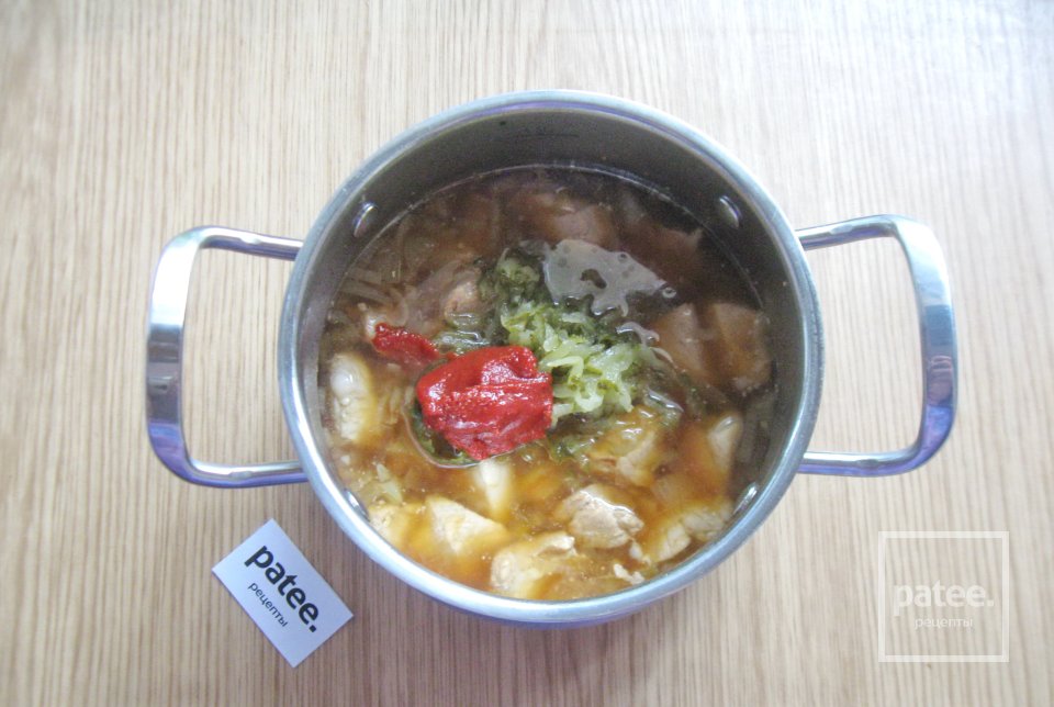 Тушеная свинина "Солянка" - Шаг 9