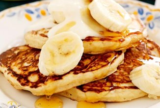 Банановые панкейки