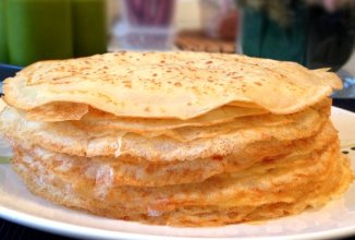 Тонкие блинчики на молоке