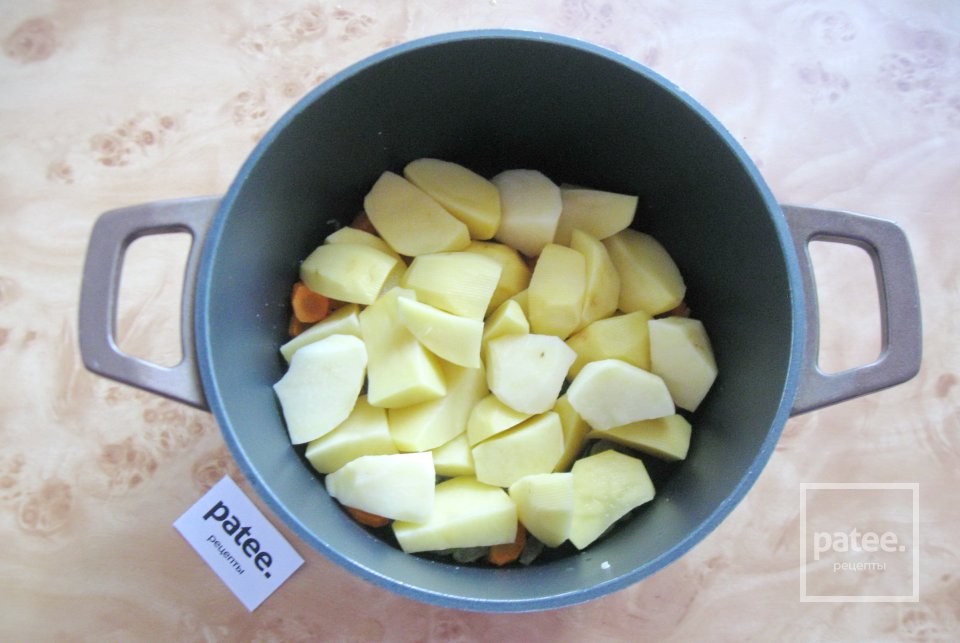 Овощное рагу с курицей и кабачками - Шаг 4