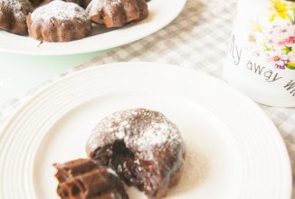 Шоколадный фондан