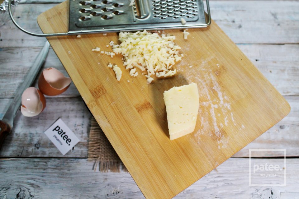 Киш с лососем порционный в формочке из фольги - Шаг 14