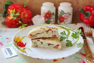 Омлет с цветной капустой