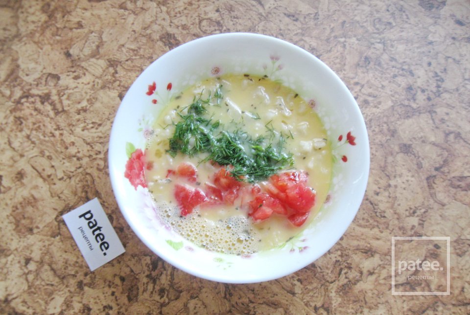 Омлет с цветной капустой - Шаг 8