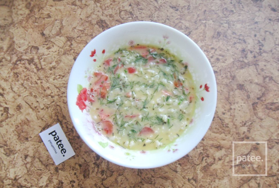 Омлет с цветной капустой - Шаг 9