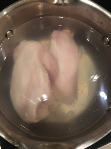 Запечённые шампиньоны с курицей , 🧀 сыром и грецкими орехами ) - Шаг 2