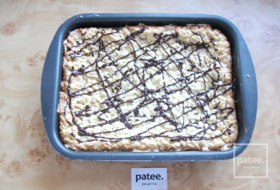 Песочный пирог с орехами - Шаг 14