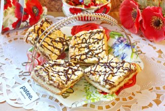 Песочный пирог с орехами