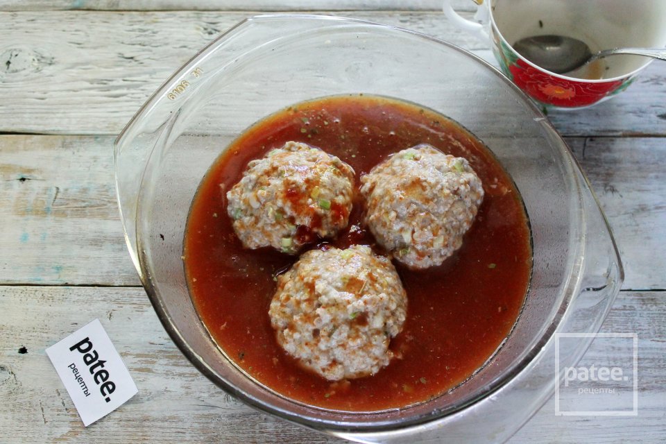 Фаршированные кабачки в томатном соусе - Шаг 13