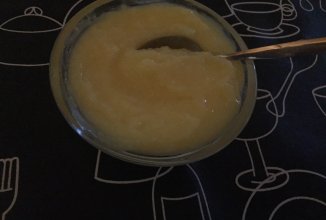 Лимонный крем для торта