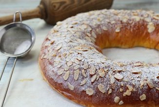 Пирог "Яблочное кольцо"