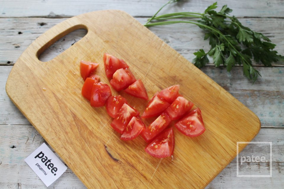 Греческий салат с авокадо - Шаг 2