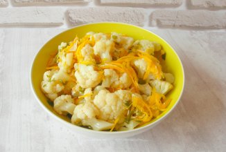 Элементарный рецепт закуски из цветной капусты