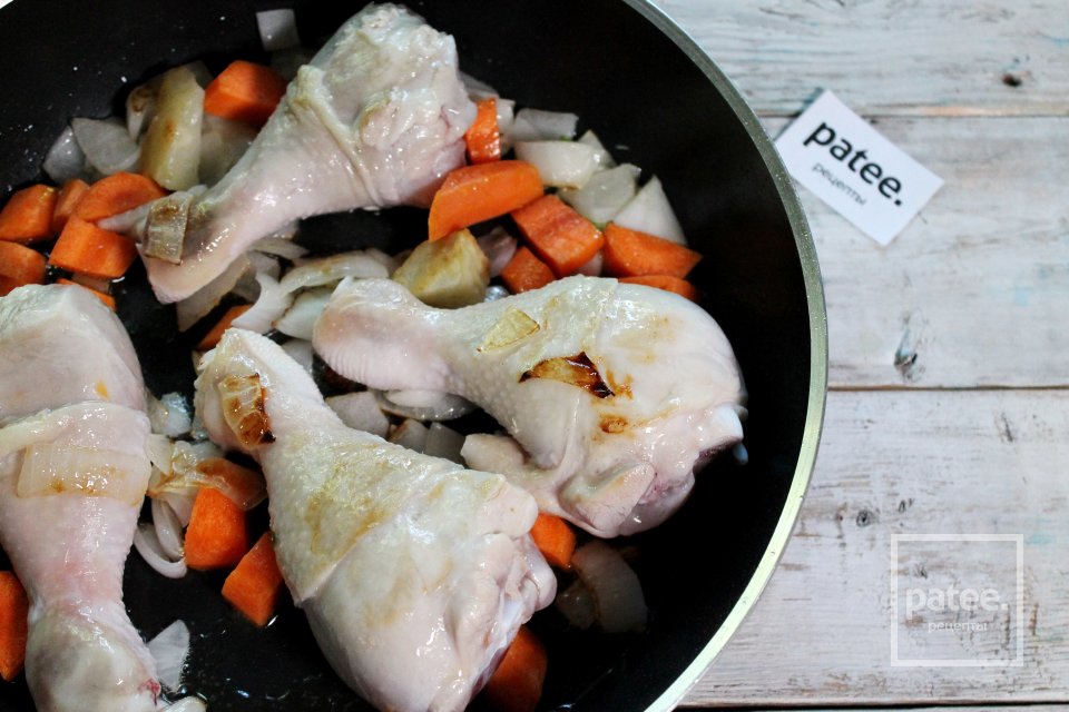 Овощное рагу с курицей - Шаг 2