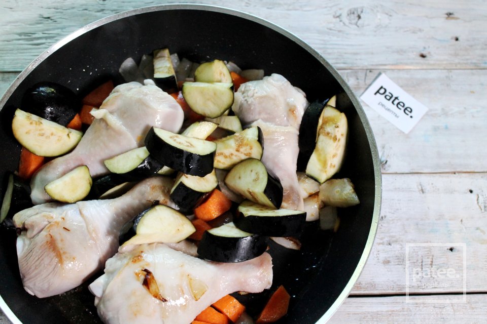 Овощное рагу с курицей - Шаг 4