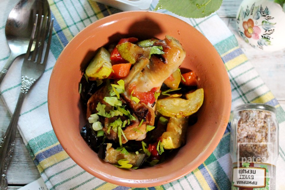 Овощное рагу с курицей - Шаг 10