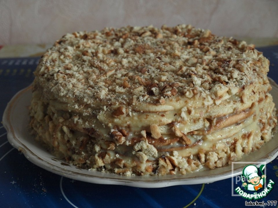 Торт на сковороде - Шаг 8