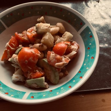 Вкусный салатик с тунцом - Шаг 1