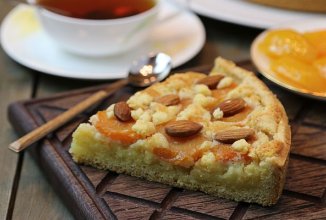 Немецкий пирог с абрикосами