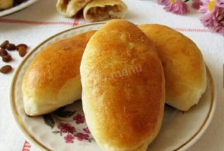 ДРОЖЖЕВЫЕ ПИРОЖКИ КАК ПУХ