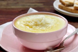 Суп молочный с рисом