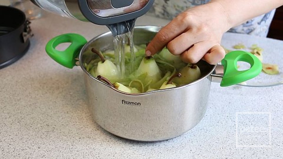 Пирог "Груши в хрустале" - Шаг 1