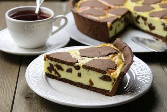 Творожный пирог "Жираф"