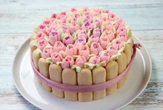 Торт "Букет цветов"