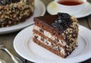 Торт "Чернослив в шоколаде"