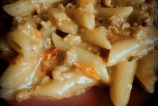 Паста «А-ля Чизбургер»