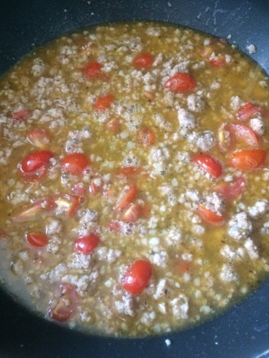 Паста «А-ля Чизбургер» - Шаг 4