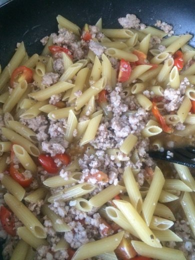 Паста «А-ля Чизбургер» - Шаг 5