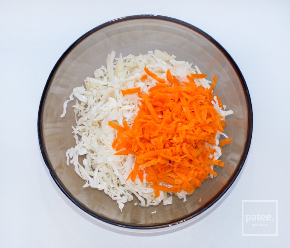 Салат Коулсло - Шаг 1