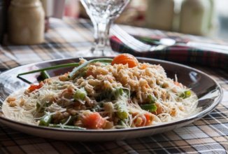 Скирли из перловой крупы