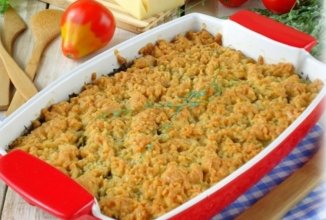 Кабачковый крамбл