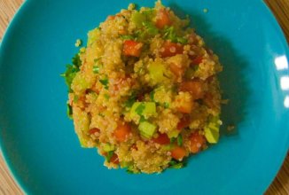 Салат с киноа