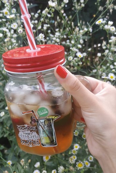 Холодный чай с мятой и ягодами - Шаг 4