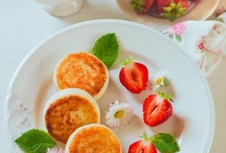 Сырники из обезжиренного творога с манной крупой