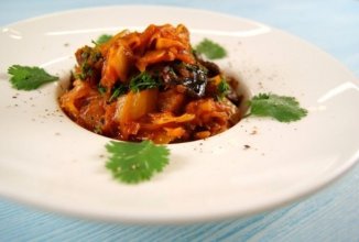 Бигос с грибами