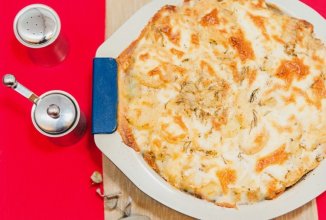 Мусака с помидорами и баклажанами