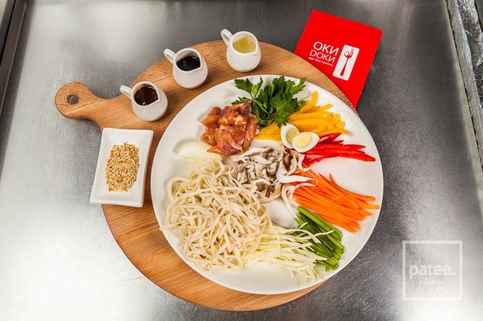 Удон с курицей - Шаг 1