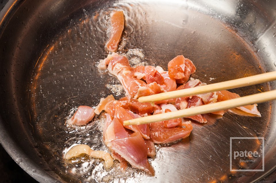 Удон с курицей - Шаг 2