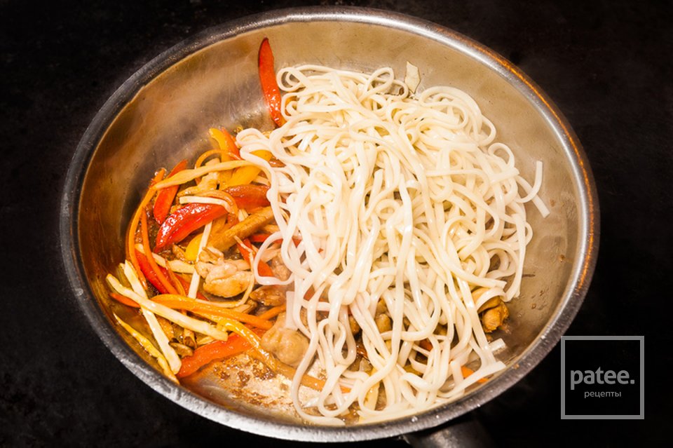 Удон с курицей - Шаг 4