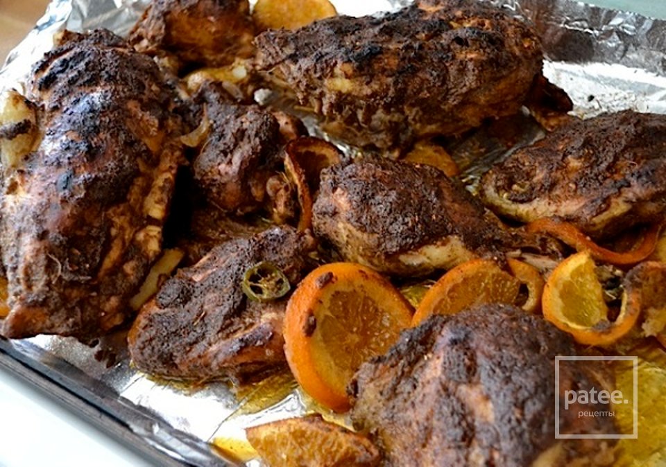 Курица с апельсинами в мультиварке - Шаг 4